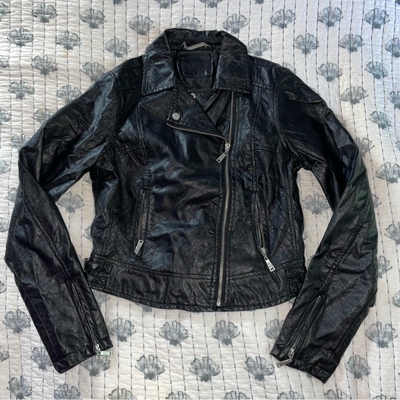 L2 Faux Leather Jacket - Picture 1 of 12